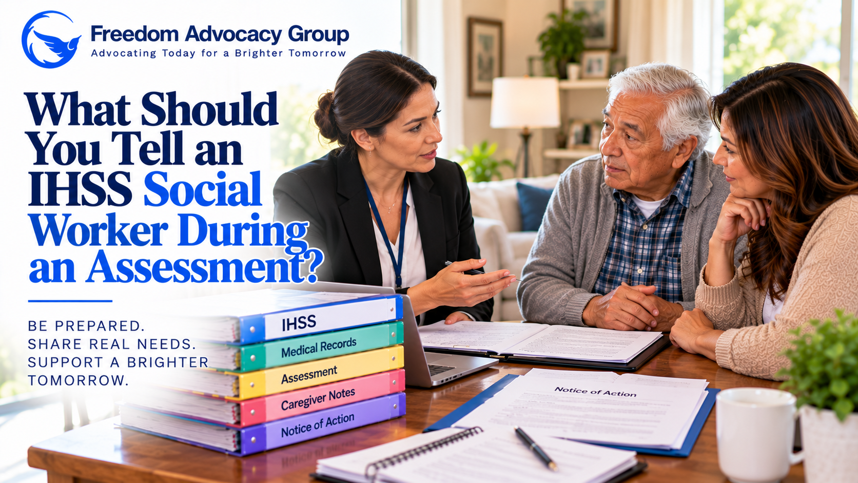What Should You Tell an IHSS Social Worker During an Assessment?
